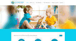 Desktop Screenshot of childsworld-dayhomes.com
